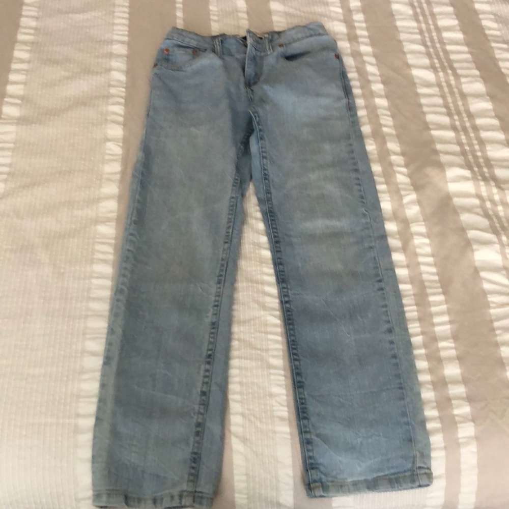 Levi’s Boys 502 jeans,  10 Reg. In light blue